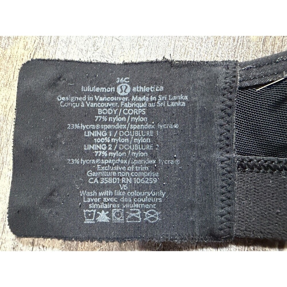 lululemon athletica Black Sports Bra - Picture 10 of 11